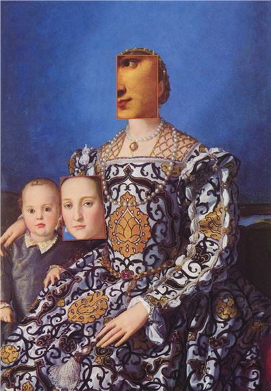 Two Works: Madonna mit Kind sowie Die Schöne; ihr Gast