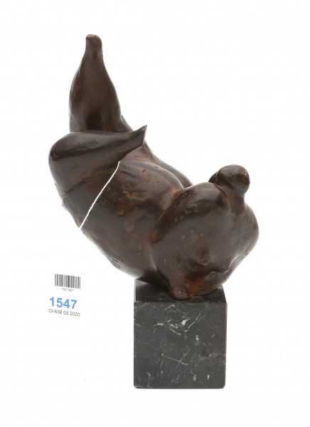 Artwork by Evert van Hemert, A Woman, Made of bronze