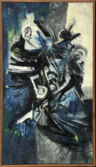 Composizione by Bruna Gasparini, 1955