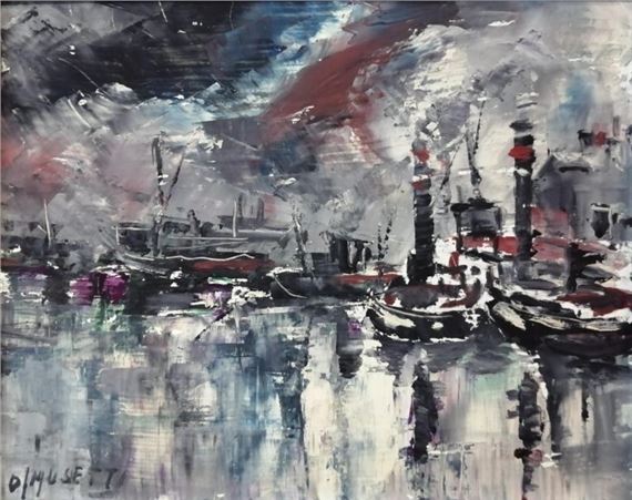 Puerto Abstracto by Oscar Musetti