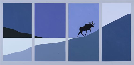 Ascension by Charles Pachter, dated 2016