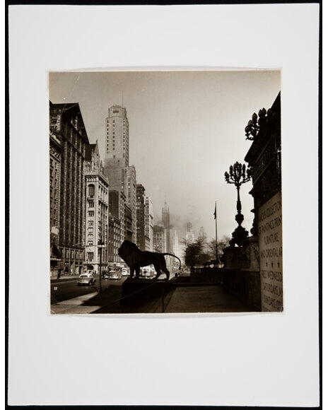 Rae Russel | Three Views of Michigan Boulevard, Chicago (1948) | MutualArt