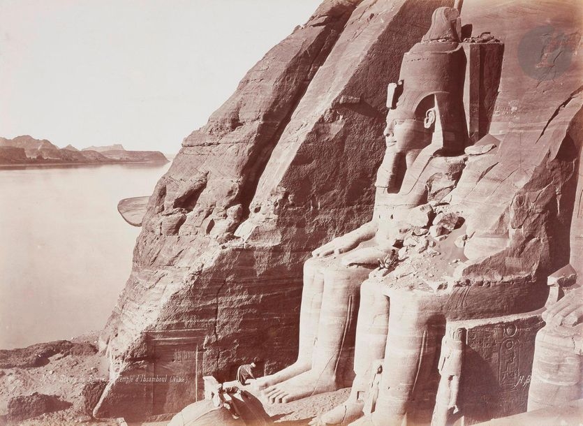 Artwork by Emile Béchard, Collection of Egyptian types, Made of Albumen prints mounted on cardboard