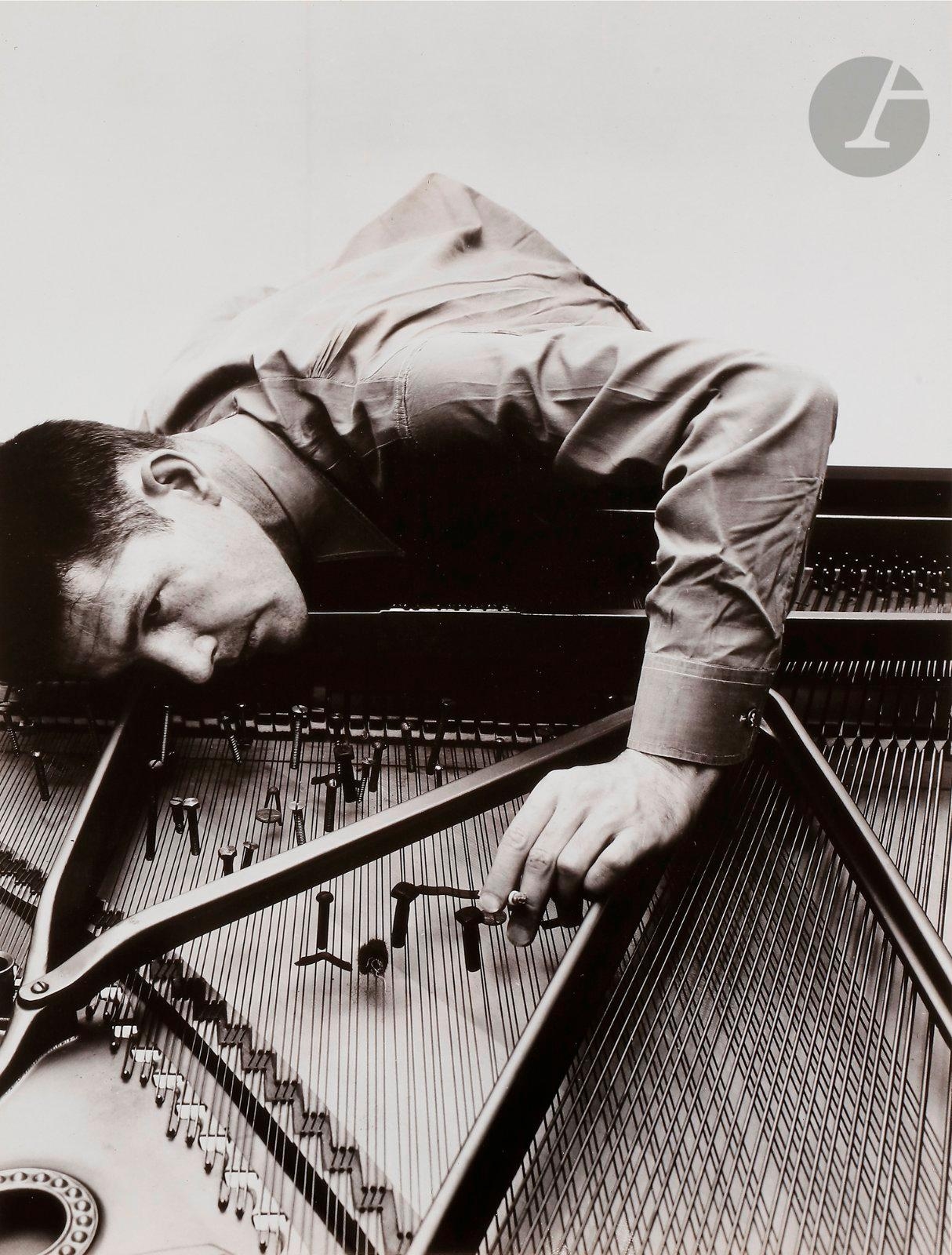 John Cage by Irving Penn, 1960