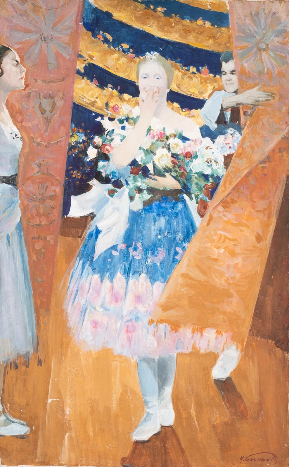 Artwork by Nikolai Nikolaevich Baskakov, Jubiläum, Made of Oil on canvas