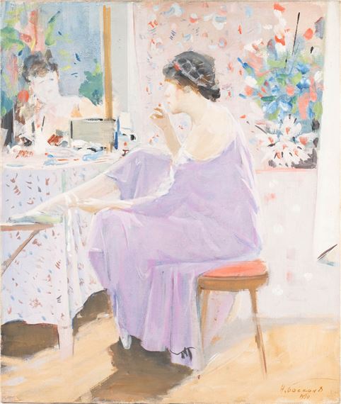 In der Theater-Umkleide