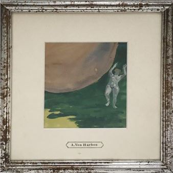 Five works: Untitled - Adolph von Harbou