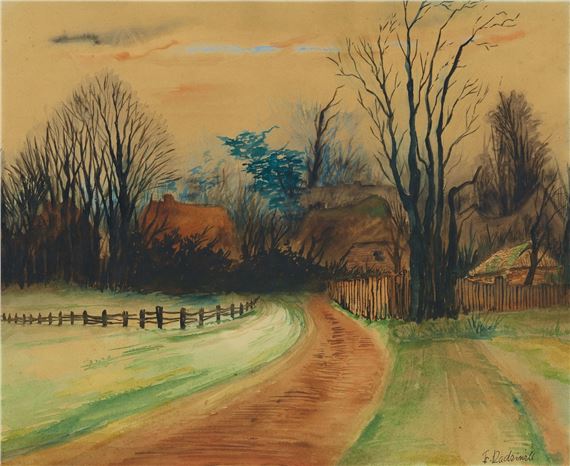 Landschaft by Franz Radziwill, Circa 1935