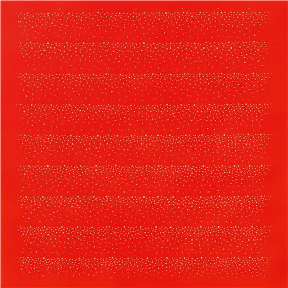 Vibration Rot-Blau-Grün-Vio by Kuno Gonschior, 1970