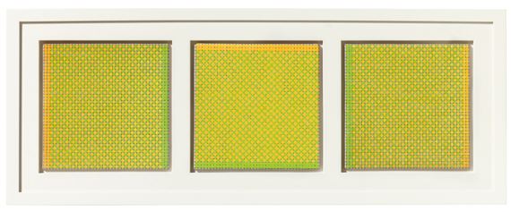 3-part work: Untitled (Serielle Formation)