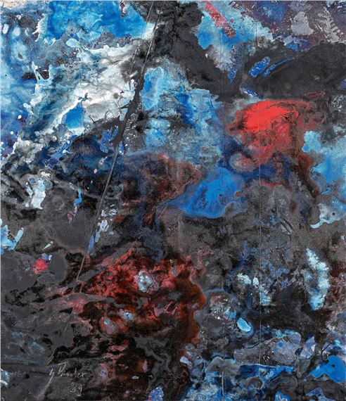 Untitled (R. th. I). by Fred Thieler, 1989