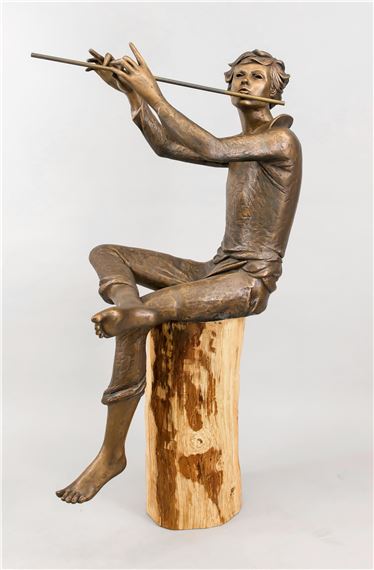 Flute Player by Rinaldo Bigi