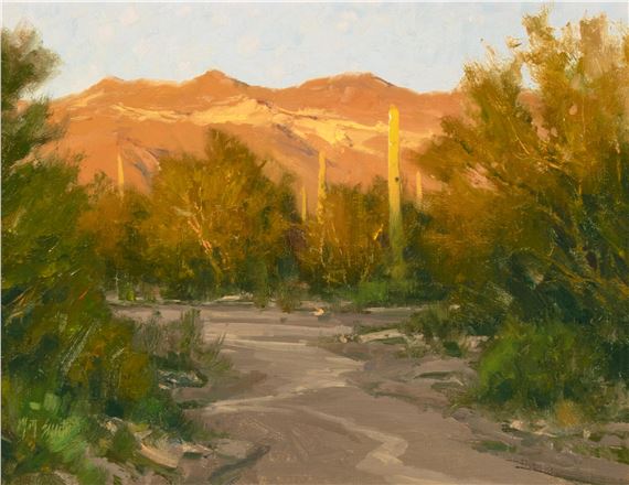 Evening Along the Wash, by Matt Read Smith, 1997