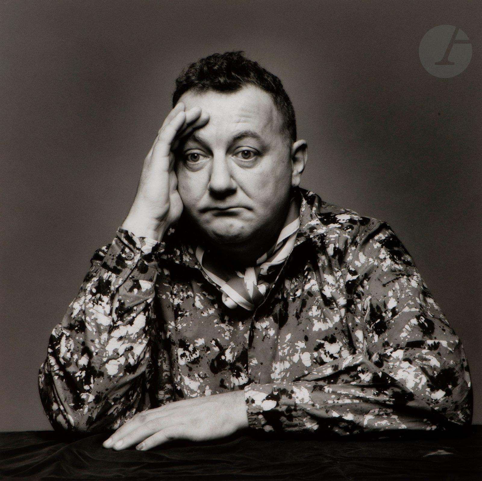 Coluche by Jean-Loup Sieff, 1985, printed c. 1980