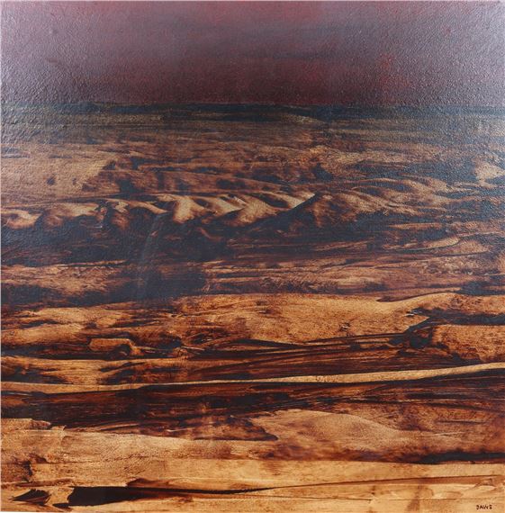 Anakie Landscape by Lawrence Daws