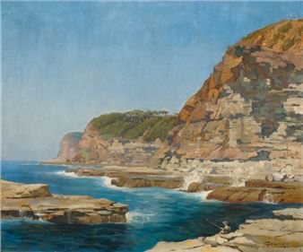 The Gulf, Avoca - Elioth Gruner