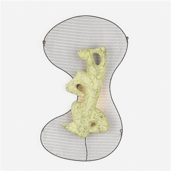 wall lamp by Frederick Weinberg, circa 1955