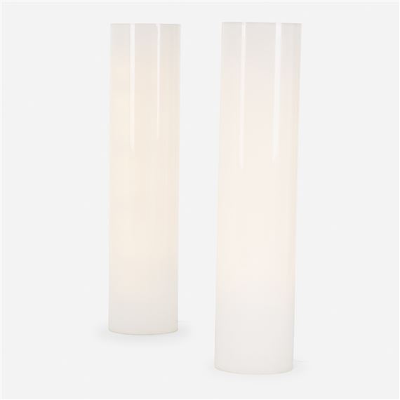 floor lamps, pair by Paul Mayén, circa 1965 / 1972