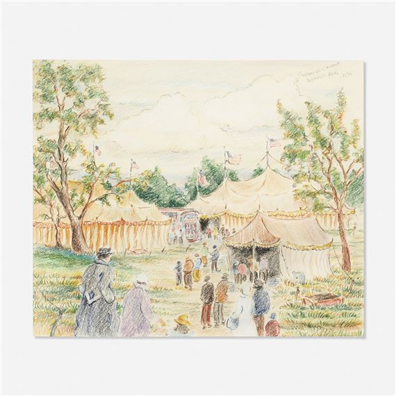 Gorman Bros. Circus by Reynolds Beal, 1936