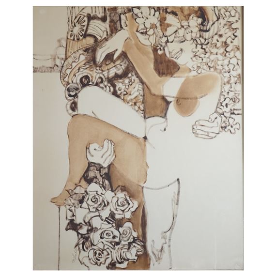 Portrait of a Young Nude by Richard Loehle