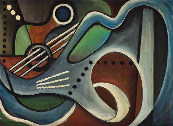 Cubist composition by Eugéne de Sala