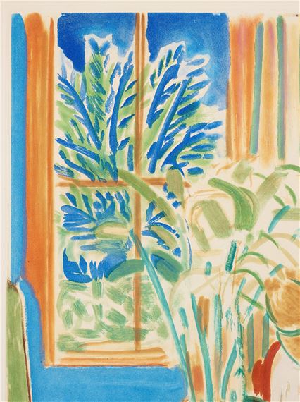 Henri Matisse | Petit intérieur bleu (1952) | MutualArt