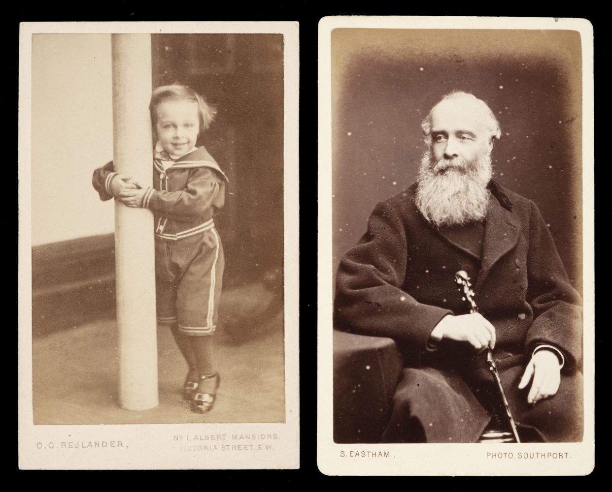 Oscar Gustave Rejlander | Twelve Works: Young boy in a sailor suit ...