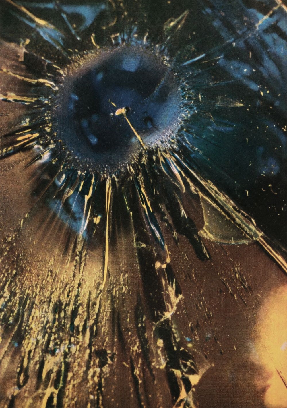 Pollock A group of 21 vintage abstract colour photographs (21