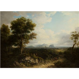 EDINBURGH FROM THE NORTH-WEST - Alexander Nasmyth