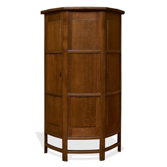 wardrobe by Ernest William Gimson, circa 1898