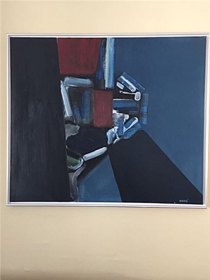 Blå-Mørk II by Benny Dore, 1971