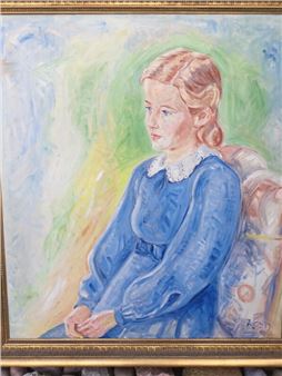 Portrait of a girl - Hans Jørgen Korn
