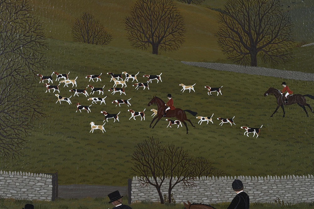 Artwork by Vincent Haddelsey, The North York Moors, Made of oil on canvas