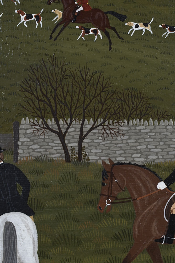 Artwork by Vincent Haddelsey, The North York Moors, Made of oil on canvas