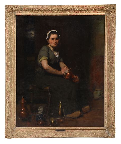 A Breton Maid by John Longstaff, 1891