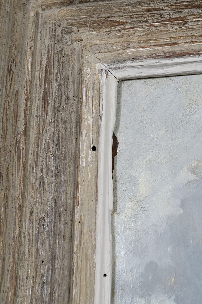 Artwork by Eric Sloane, Squall, Made of oil on board