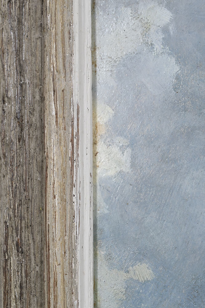 Artwork by Eric Sloane, Squall, Made of oil on board