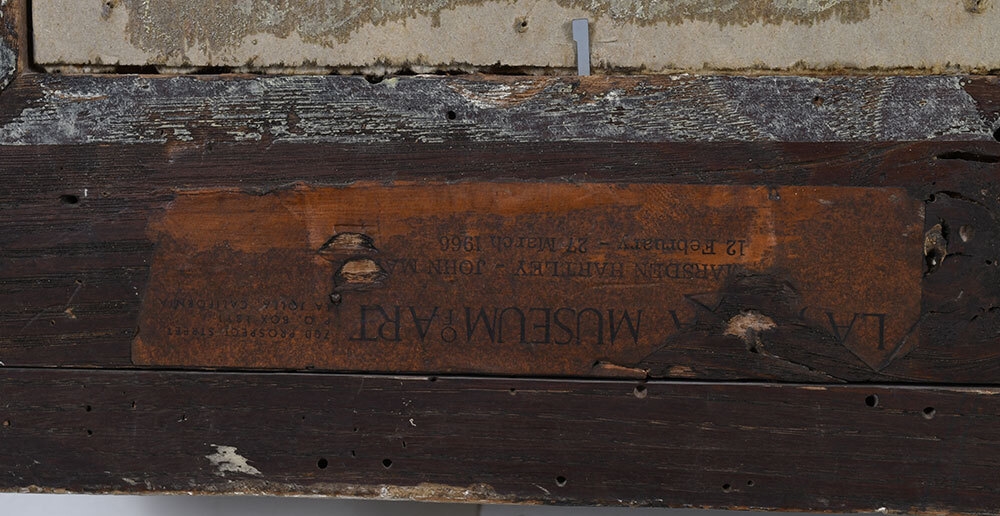 Artwork by Eric Sloane, Squall, Made of oil on board