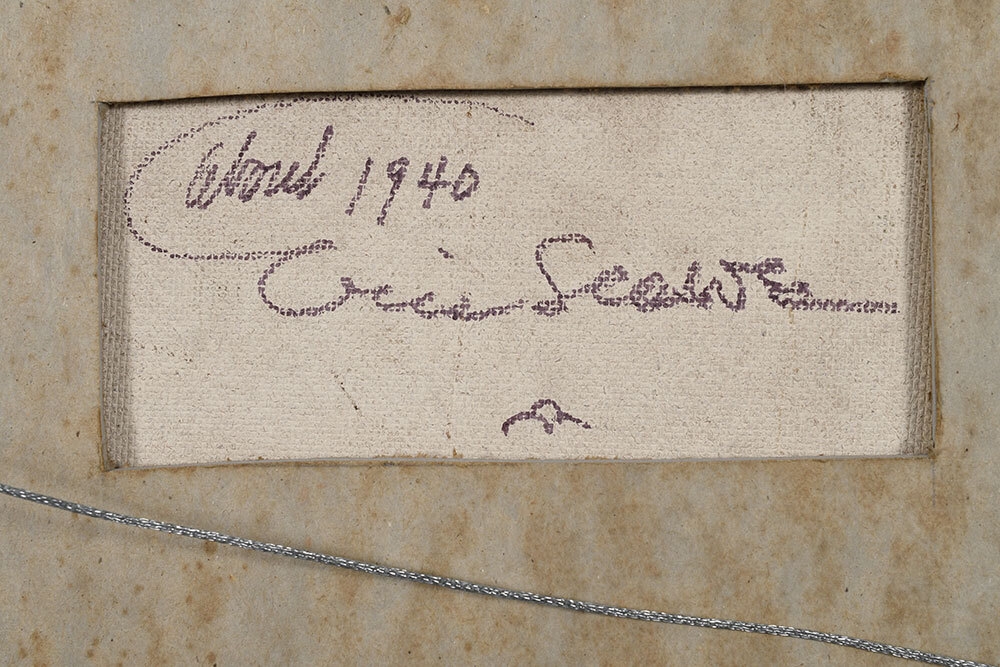 Artwork by Eric Sloane, Squall, Made of oil on board