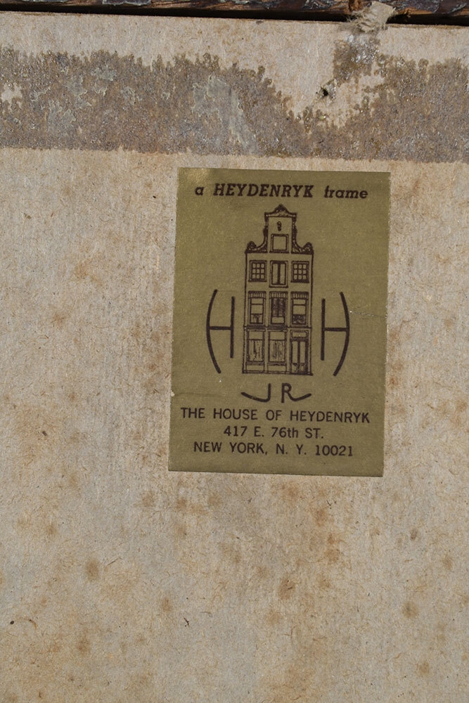 Artwork by Eric Sloane, Squall, Made of oil on board