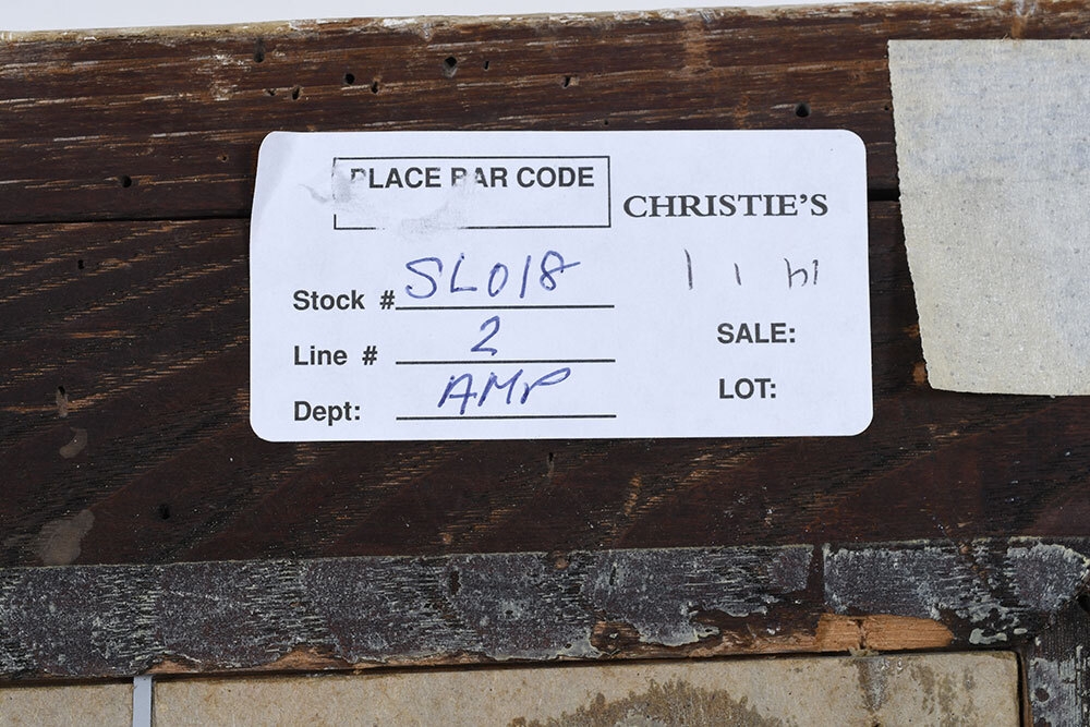 Artwork by Eric Sloane, Squall, Made of oil on board