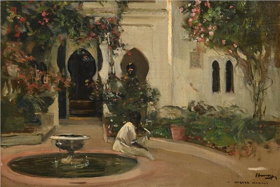 The House of Walter Harris at Tangier by John Lavery