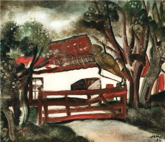 The white farm by Floris Jespers, 1933