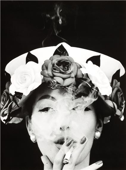 William Klein | Hat + 5 Roses, Paris (1956) | MutualArt