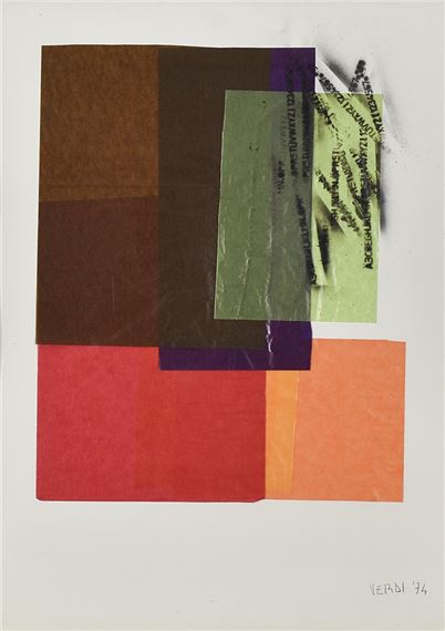 Untitled by Franco Verdi, 1974