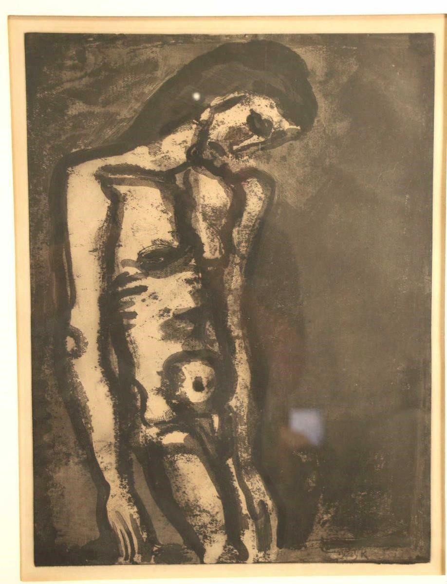 Georges Rouault | CRUCIFIED CHRIST (Circa 1922) | MutualArt