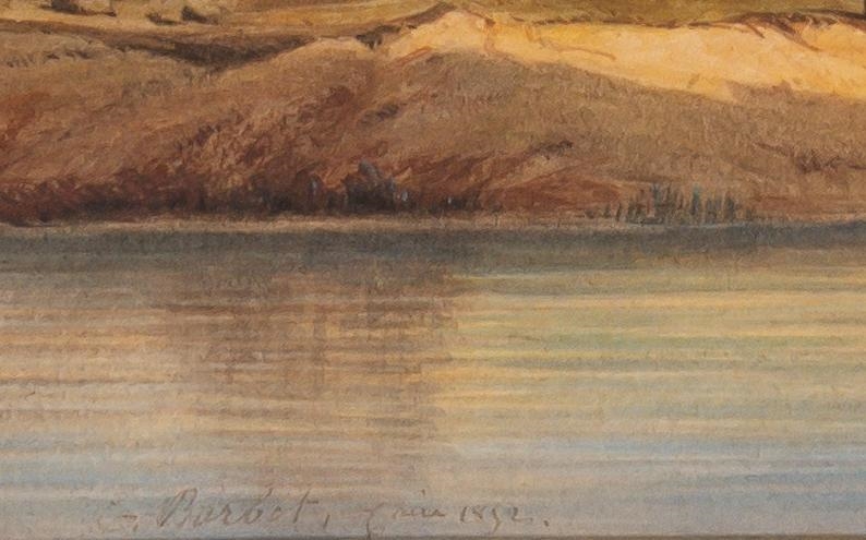 E. Barbot | Nile River Scene (1852) | MutualArt