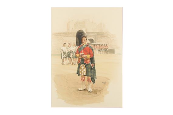 William Barneswollen N C O Argyll Sutherland Highlanders 1901 Mutualart