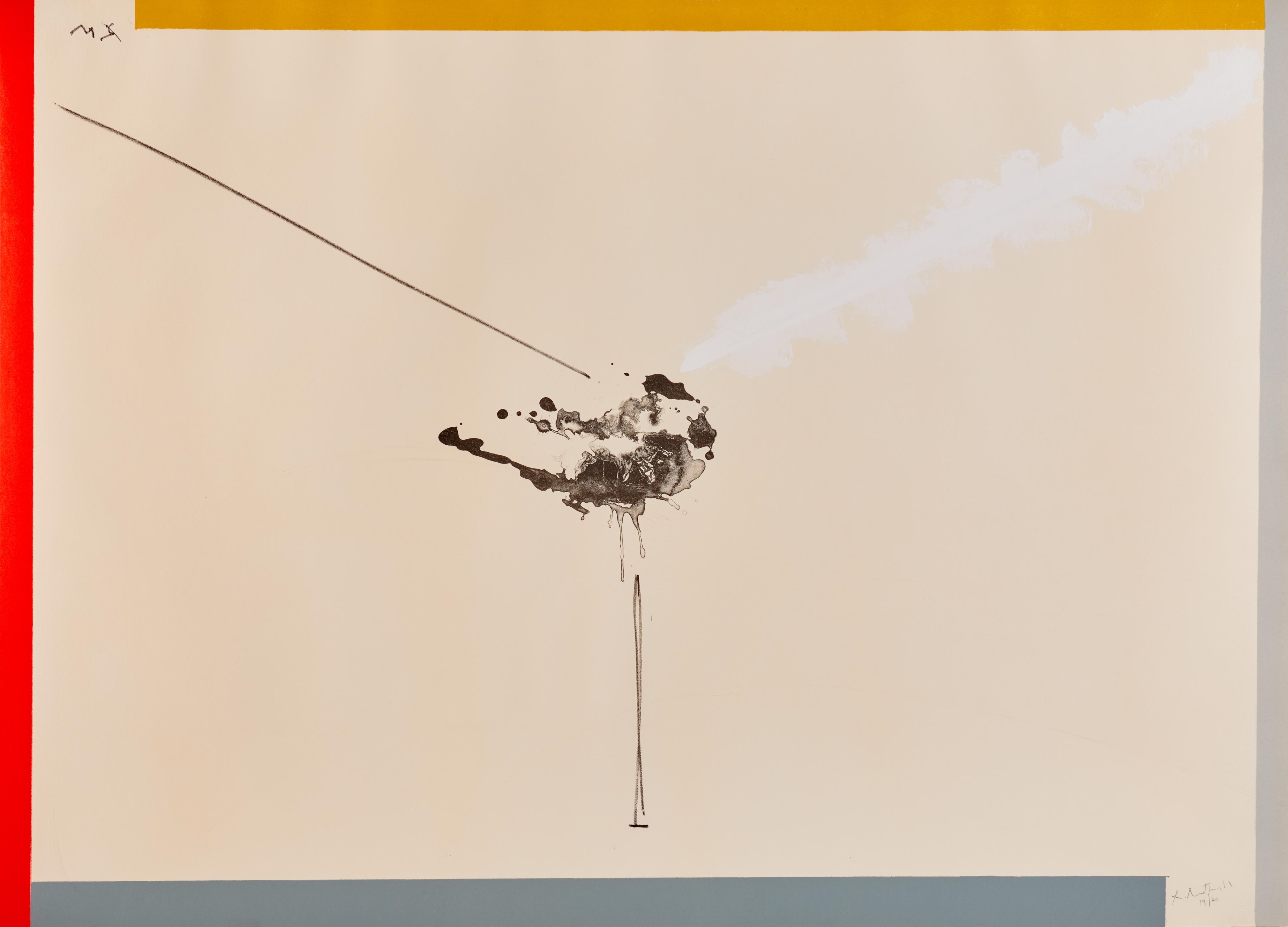 Artwork by Robert Motherwell, West Islip, Made of lithograph