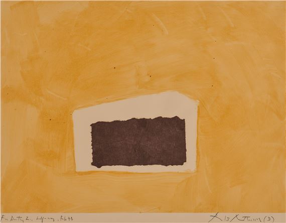 Abyss by Robert Motherwell, 1978
